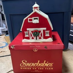 Snow Babies On The Farm “Barn”